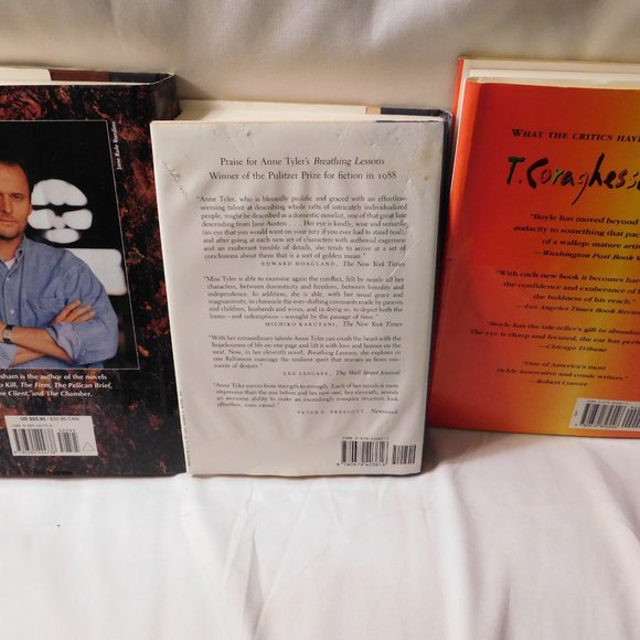 BOOKS Lot of 3 The Rainmaker, Saint Maybe and The Tortilla Curtain - Picture 2 of 3